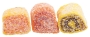 Bild: Lokum Rolle (Banane, Zitrone, Orange) 