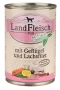 Bild: Landfleisch Pur Mit Frischgemüse, Geflügel und Lachsfilet