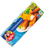 Dauergefrostet ist im REWE-Konzern anscheinend auch der Preis für iglo Fischstäbchen (15 Stück), wenn man mindestens 2 (+ 1 gratis) nimmt. (Bild: Alexandra Konstantinoudi/VKI)
