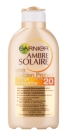 Bild: Garnier Ambre Solaire Golden Protect Schimmernde Sonnenschutz-Milch