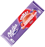 Auch Milka-Schokoladen findet man immer wieder in den Aktionsvitrinen (Bild: Alexandra Konstantinoudi/VKI)